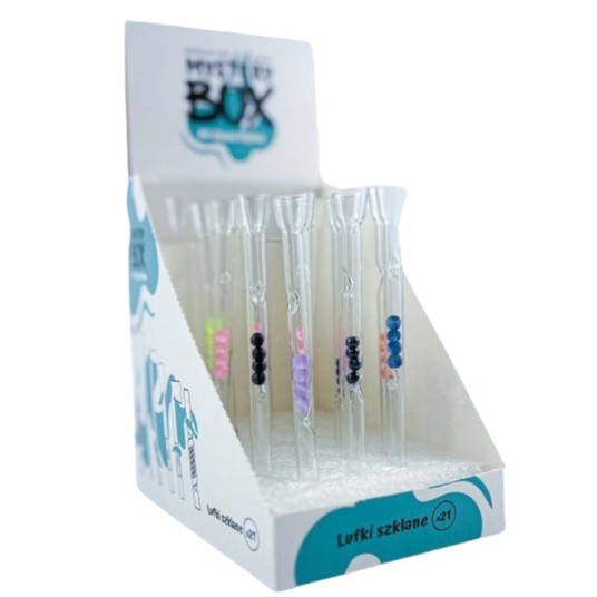 BOX - 21 x Lufka Prosta Długa z Kulkami 10cm -zdjęcie numer 1