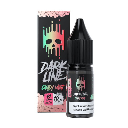Liquid DARK LINE 10ml - Candy Mint 12mg -zdjęcie numer 1