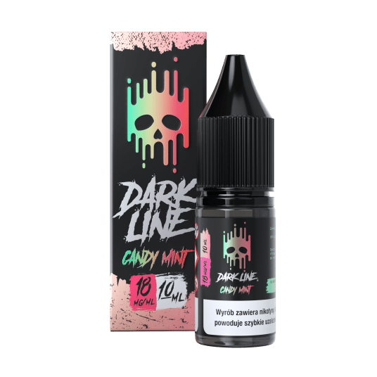 Liquid DARK LINE 10ml - Candy Mint 18mg -zdjęcie numer 1