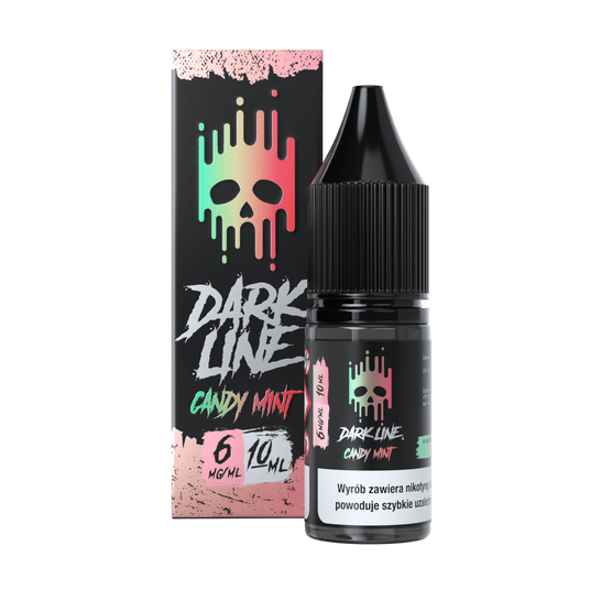 Liquid DARK LINE 10ml - Candy Mint 6mg -zdjęcie numer 1