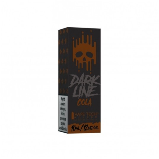 Liquid DARK LINE 10ml - Cola 12mg -zdjęcie numer 1
