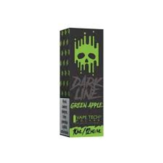 Liquid DARK LINE 10ml - Green Apple 12mg -zdjęcie numer 1
