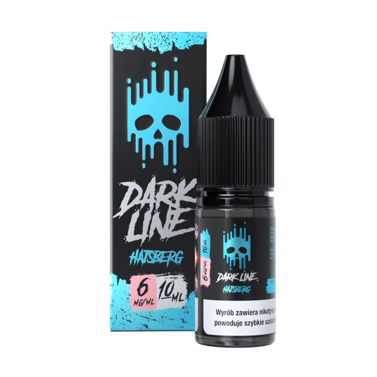 Liquid DARK LINE 10ml - Hajsberg 6mg -zdjęcie numer 1