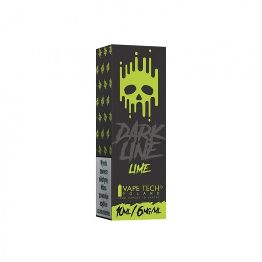 Liquid DARK LINE 10ml - Lime 6mg -zdjęcie numer 1