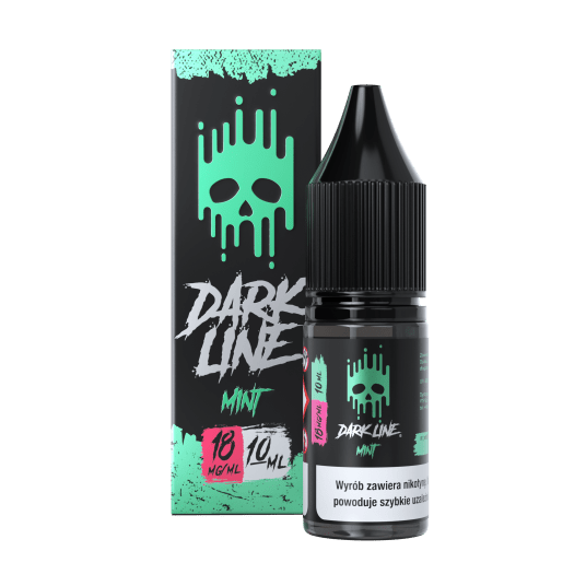 Liquid DARK LINE 10ml - Mint 18mg -zdjęcie numer 1