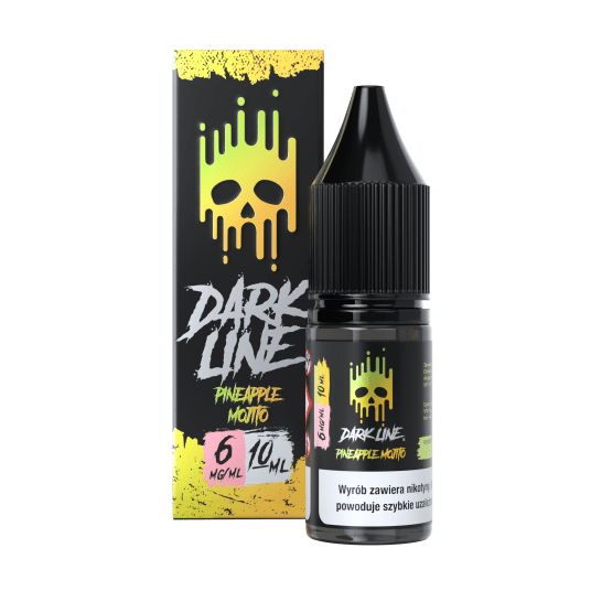 Liquid DARK LINE 10ml - Pineapple Mojito 6mg -zdjęcie numer 1