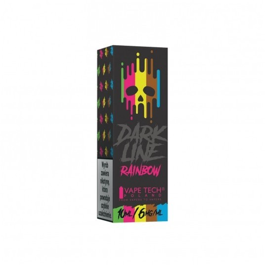 Liquid DARK LINE 10ml - Rainbow 6mg -zdjęcie numer 1