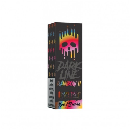 Liquid DARK LINE 10ml - Rainbow II 12mg -zdjęcie numer 1