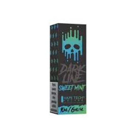 Liquid DARK LINE 10ml - Sweet Mint 6mg -zdjęcie numer 1
