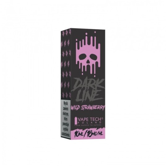 Liquid DARK LINE 10ml - Wild Strawberry 18mg -zdjęcie numer 1