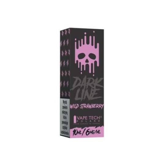 Liquid DARK LINE 10ml - Wild Strawberry 6mg -zdjęcie numer 1