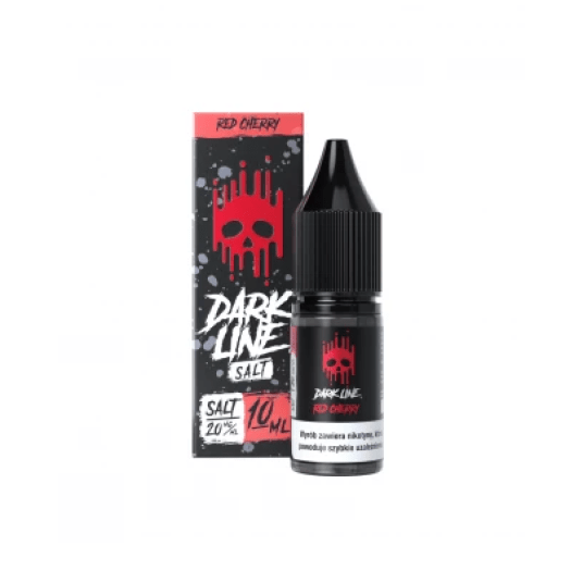 Liquid DARK LINE Salt 10ml - Red Cherry 20mg -zdjęcie numer 1