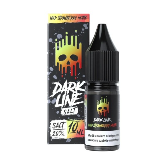 Liquid DARK LINE Salt 10ml - Wild Stra Mojito 20mg -zdjęcie numer 1