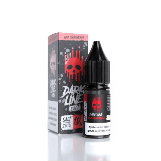 Liquid DARK LINE Salt 10ml - Wild Strawberry 20mg -zdjęcie numer 1