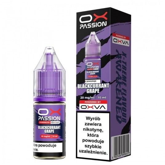 Liquid OX PASSION 10ml - Blackcurrant Grape 20mg -zdjęcie numer 1