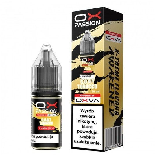 Liquid OX PASSION 10ml - GOAT Tobacco 20mg -zdjęcie numer 1