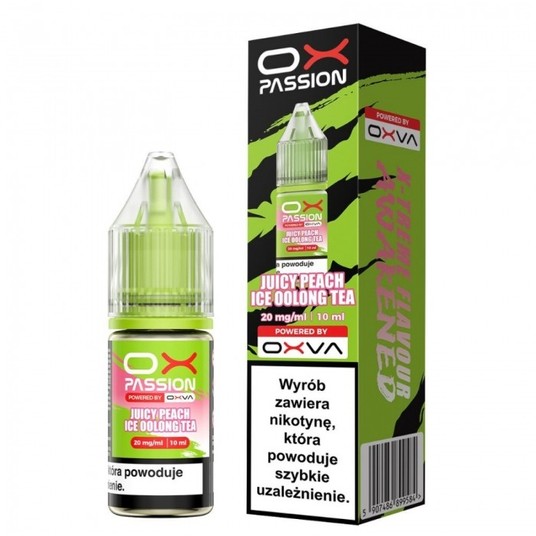 Liquid OX PASSION 10ml - Juicy Peach Ice Oolo 20mg -zdjęcie numer 1
