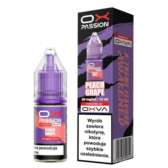 Liquid OX PASSION 10ml - Peach Grape 20mg -zdjęcie numer 1