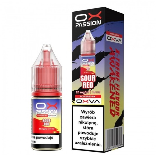 Liquid OX PASSION 10ml - Sour Red 20mg -zdjęcie numer 1