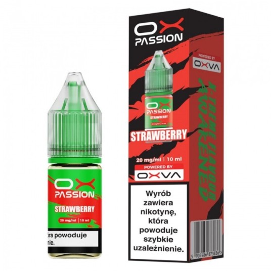 Liquid OX PASSION 10ml - Strawberry 20mg -zdjęcie numer 1