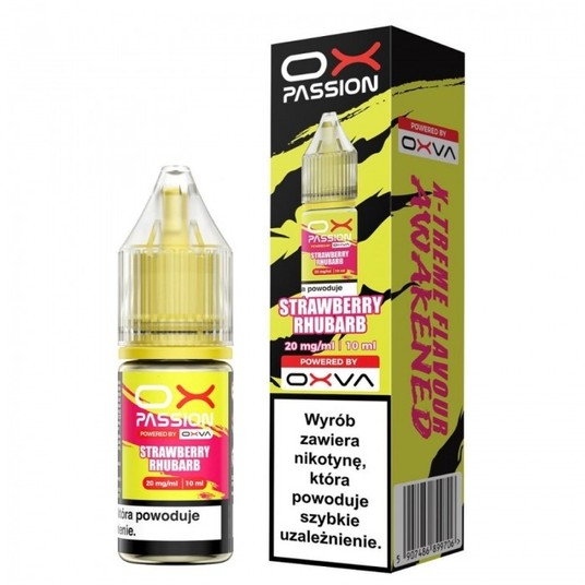Liquid OX PASSION 10ml - Strawberry Rhubarb 20mg -zdjęcie numer 1