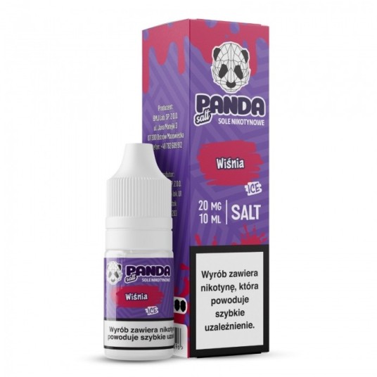 Liquid PANDA Salt 10ml 20mg - Wiśnia -zdjęcie numer 1