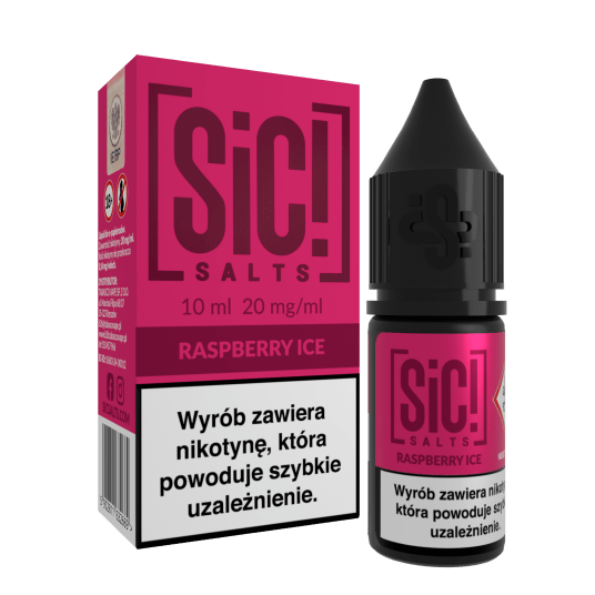 Liquid SIC! SIMPLEX 10ml - Raspberry Ice 20mg -zdjęcie numer 1