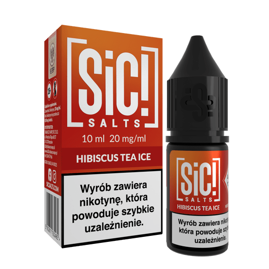 Liquid SIC! THEA 10ml - Hibiscus Tea Ice 20mg -zdjęcie numer 1