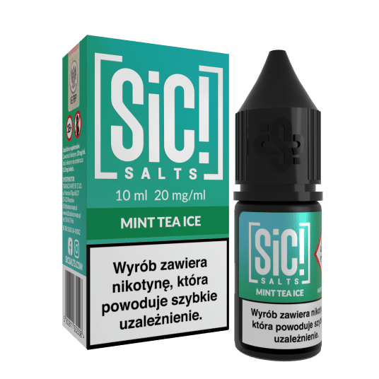 Liquid SIC! THEA 10ml - Mint Tea Ice 20mg -zdjęcie numer 1