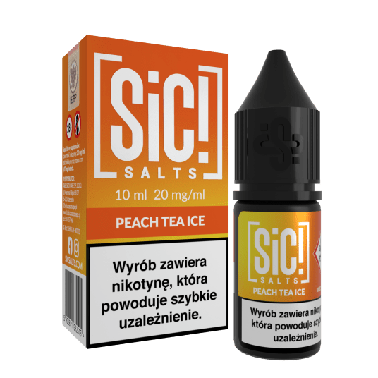 Liquid SIC! THEA 10ml - Peach Tea Ice 20mg -zdjęcie numer 1