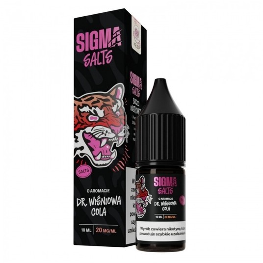 Liquid SIGMA Salt 10ml - Dr. Wiśniowa Cola 20mg -zdjęcie numer 1