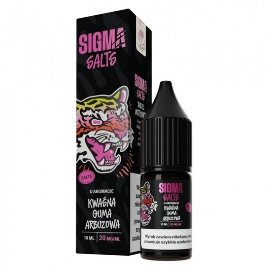 Liquid SIGMA Salt 10ml - Kwaśna Guma Arbuzowa 20mg -zdjęcie numer 1