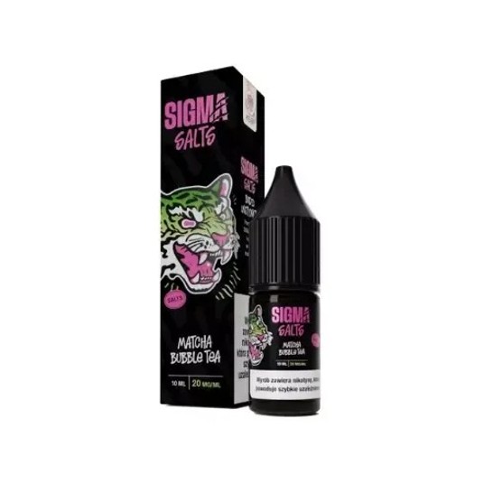 Liquid SIGMA Salt 10ml - Matcha Bubble Tea 20mg -zdjęcie numer 1