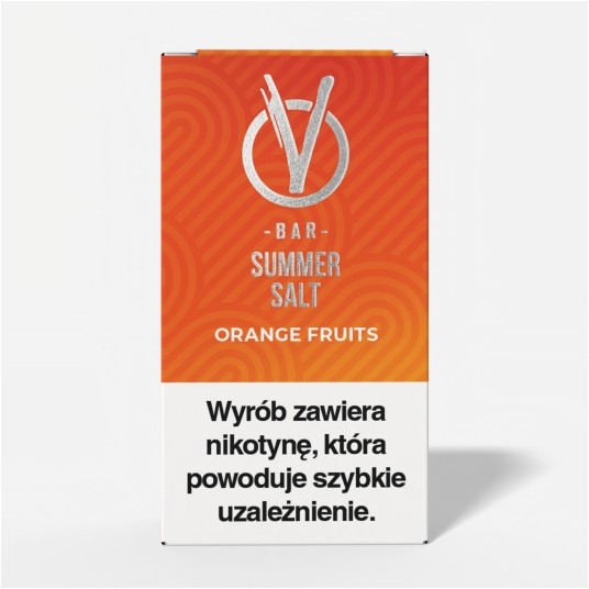 Liquid VBAR Salt 10ml - Orange Fruits 20mg -zdjęcie numer 1