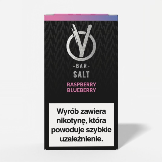 Liquid VBAR Salt 10ml - Raspberry Blueberry -zdjęcie numer 1