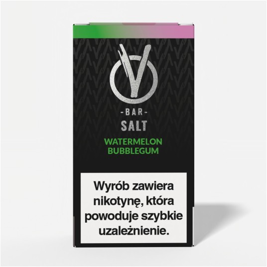 Liquid VBAR Salt 10ml - Watermelon Bubblegum -zdjęcie numer 1