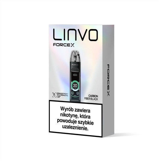 Pod LINVO Force X - Carbon Fiber Black -zdjęcie numer 1