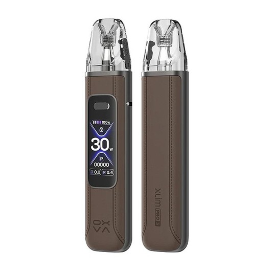 Pod OXVA Xlim Pro 3 - Brown Leather -zdjęcie numer 1
