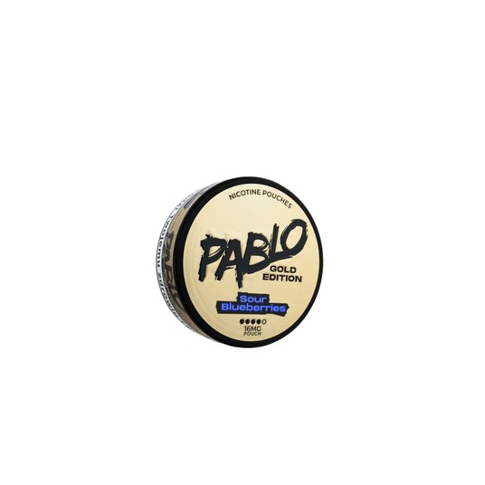 Woreczki Nikot. PABLO Gold 20mg - Sour Blueberries -zdjęcie numer 1
