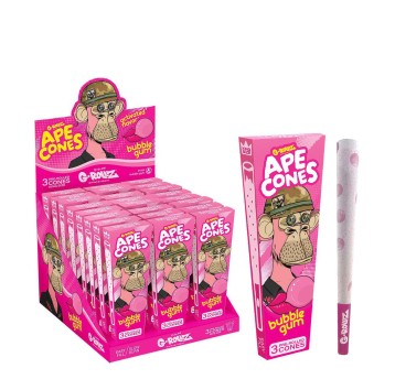 Bibułki G-ROLLZ Ape Cones 3 szt.- Bubblegum