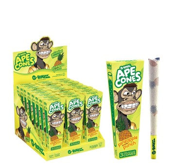Bibułki G-ROLLZ Ape Cones 3szt.- Pineapple Punch