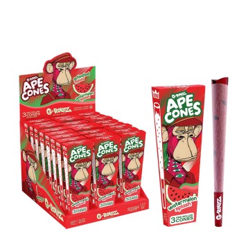 Bibułki G-ROLLZ Ape Cones 3szt.- Watermelon Splash
