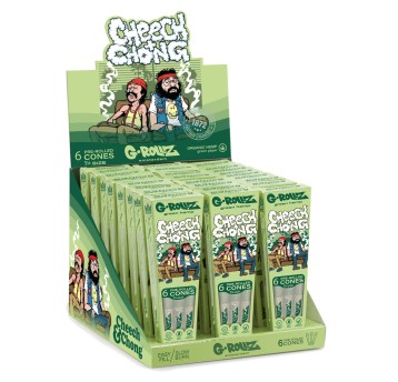Bibułki G-ROLLZ Cheech&Chong Cones 1 1/4 6szt.