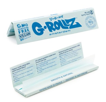 Bibułki G-ROLLZ Lightly Dyed Blue King Size