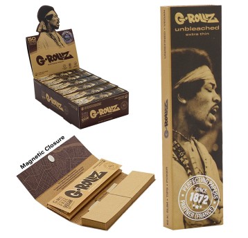 Bibułki G-ROLLZ Serenade Unbleached + Filtry