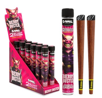 Bibułki G-ROLLZ Terpene Cones Berry Busted 2szt.