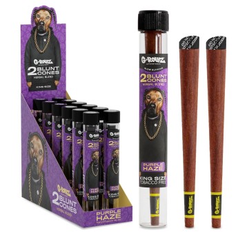 Bibułki G-ROLLZ Terpene Cones Purple Haze 2 szt.
