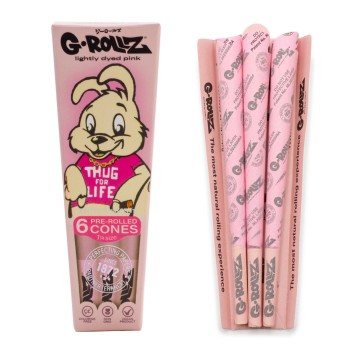 Bibułki G-ROLLZ Thug For Life Cones 1 1/4 6szt.