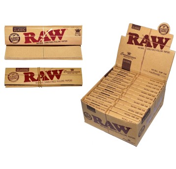 Bibułki RAW Classic King Size Slim + Filtry