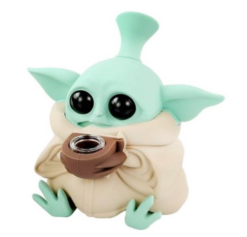 Bongo Silikonowe BABY YODA Beż 13cm